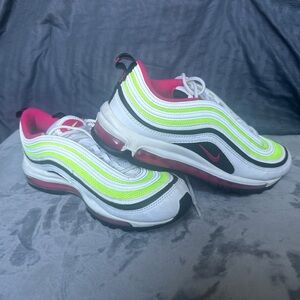 AIR MAX 97 WHITE BLACK VOLT RUSH PINK